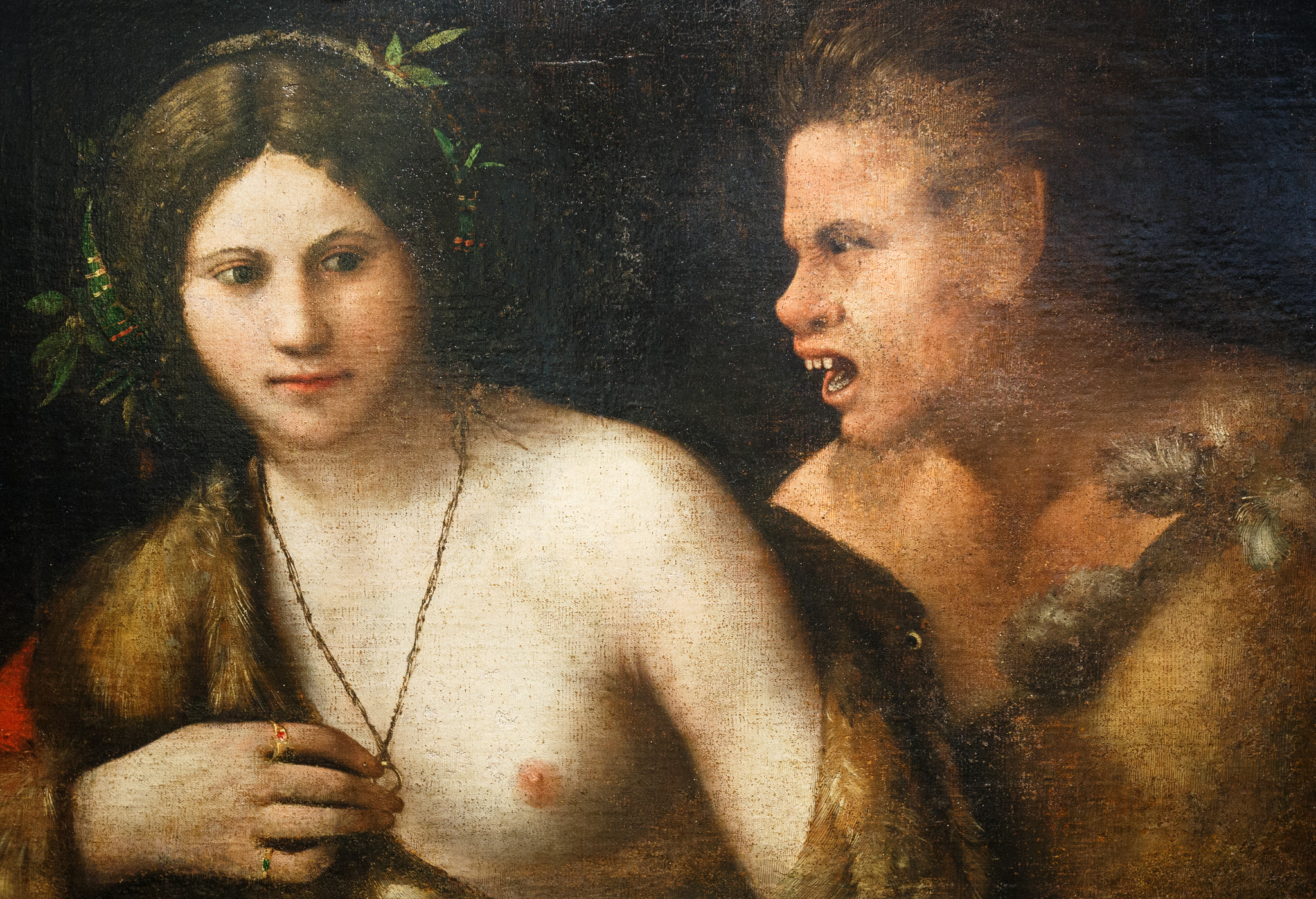 Nymph and Satyr